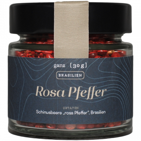Gewrzmhle Rosenheim Rosa Pfeffer, 30-g-Glas