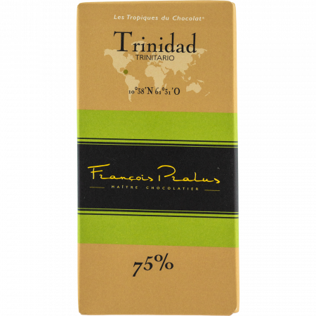 Franois Pralus Trinidad 75%, 100-g-Tafel