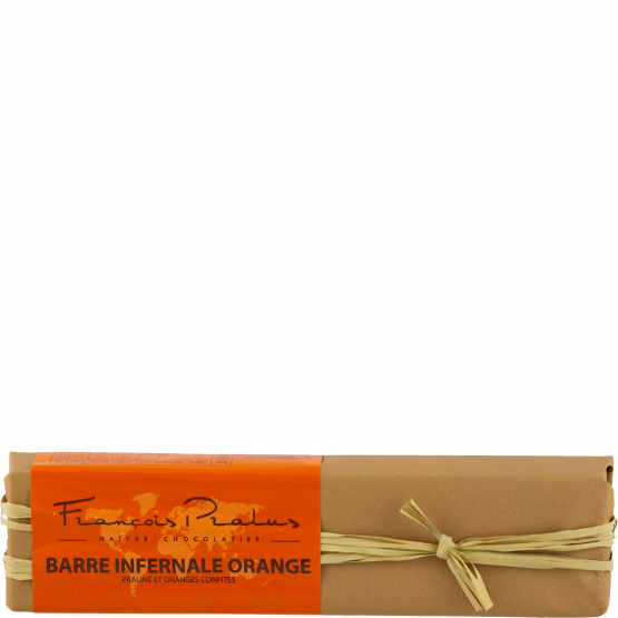 Franois Pralus Barre infernale orange, 160-g-Riegel