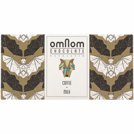 Omnom Coffee + milk, 60-g-Tafel