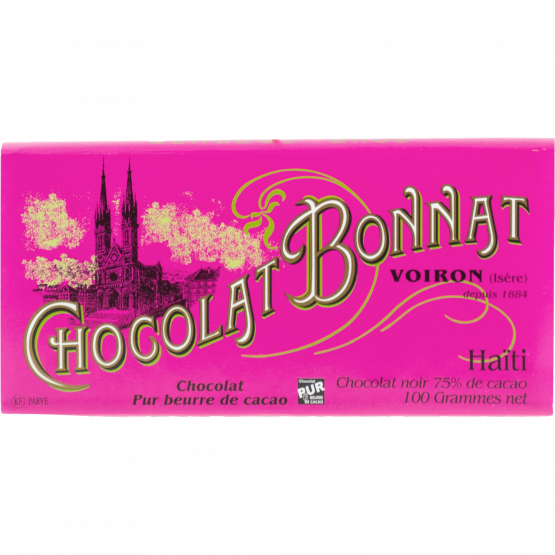 Bonnat Hati Cacao 75%, 100-g-Tafel Grands Crus d'Exception