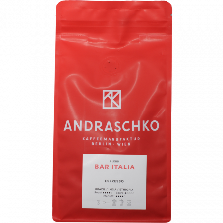 Andraschko Bar Italia - Espresso, 250-g-Beutel Espresso