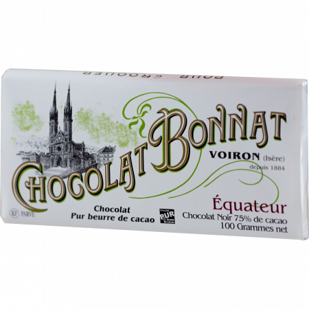 Bonnat - Équateur 75%, 100g bar