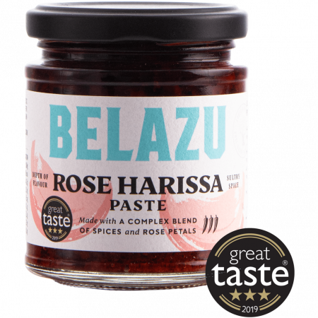 Belazu Rose Harissa Paste, 170-g-Glas