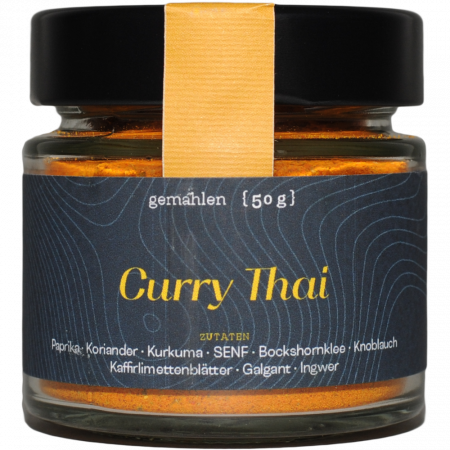 Goldhahn und Sampson Curry Thai, 50-g-Glas Goldhahn und Sampson Curry Thai, 50-g-Glas