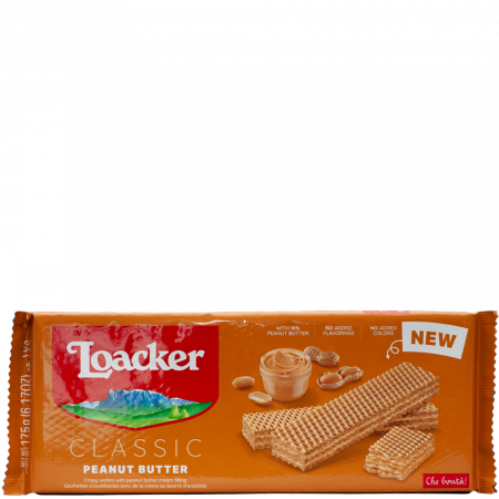 Loacker Classic Peanut Butter, 175-g-Packung