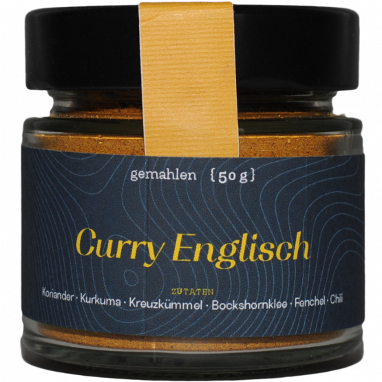 Goldhahn und Sampson Curry Englisch, 50-g-Glas Goldhahn und Sampson Curry Englisch, 50-g-Glas