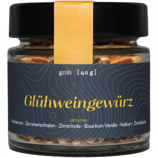 Goldhahn und Sampson Glühweingewürz, 40-g-Glas Goldhahn und Sampson Glühweingewürz, 40-g-Glas