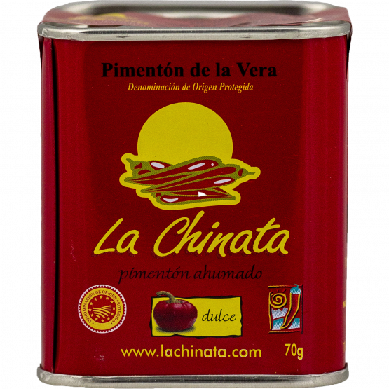 La Chinata (Paprika) Pimentón de la Vera D.O.P. dulce, 70-g-Dose