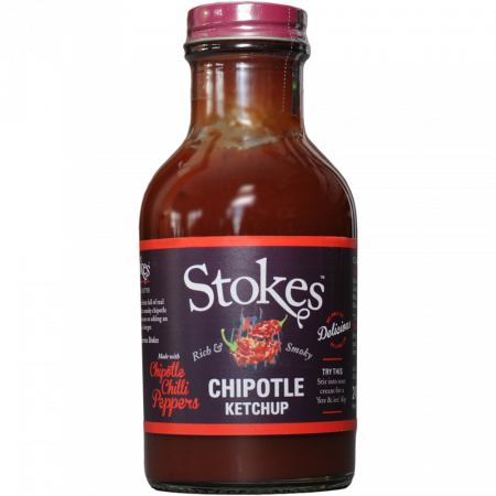 Stokes Chipotle Ketchup, 245-ml-Flasche