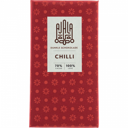 Ajala Chili 70%, 45-g-Tafel