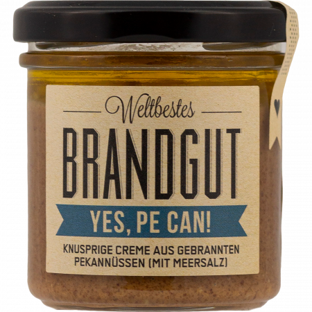 Brandgut Yes, Pe Can!, 160-g-Glas Brandgut Yes, Pe Can!, 160-g-Glas