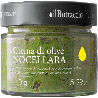 il Bottaccio Crema di olive Nocellara, 150-g-Glas