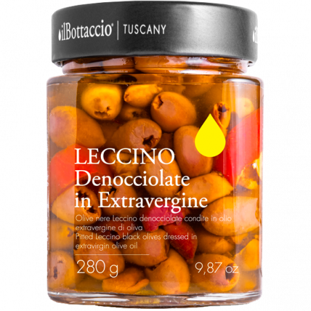 il Bottaccio Leccino Denocciolate in Extravergine, 280-g-Glas