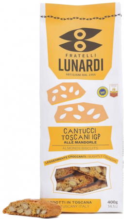 Lunardi Cantucci Toscani IGP alle mandorle, 400-g-Beutel