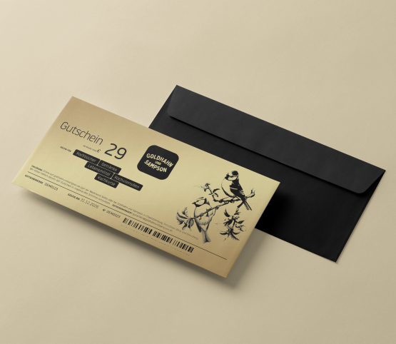 Gutschein 29 EUR Gutschein 29 EUR