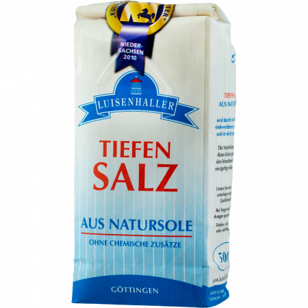 Luisenhaller Küchensalz Luisenhaller Salzmühlensalz aus Natursole, 500-g-Beutel Luisenhaller Küchensalz Luisenhaller Salzmühlensalz aus Natursole, 500-g-Beutel