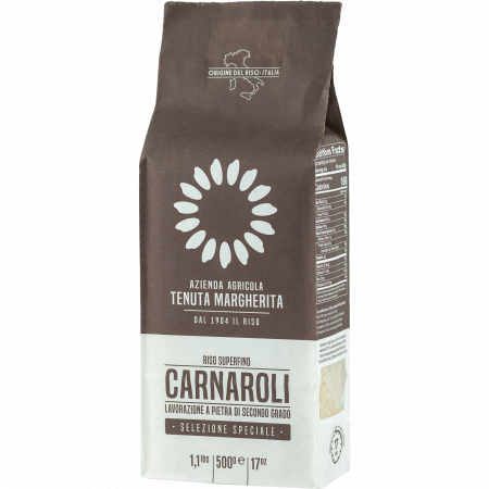 Azienda Agricola Tenuta  Margherita Riso carnaroli, 500-g-Packung Azienda Agricola Tenuta  Margherita Riso carnaroli, 500-g-Packung