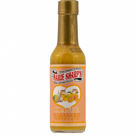 Marie Sharp's Orange Habanero Pepper Sauce, 148-ml-Flasche