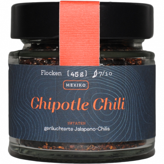 Goldhahn und Sampson Chipotle Flakes (7/10), 45-g-Glas Goldhahn und Sampson Chipotle Flakes (7/10), 45-g-Glas
