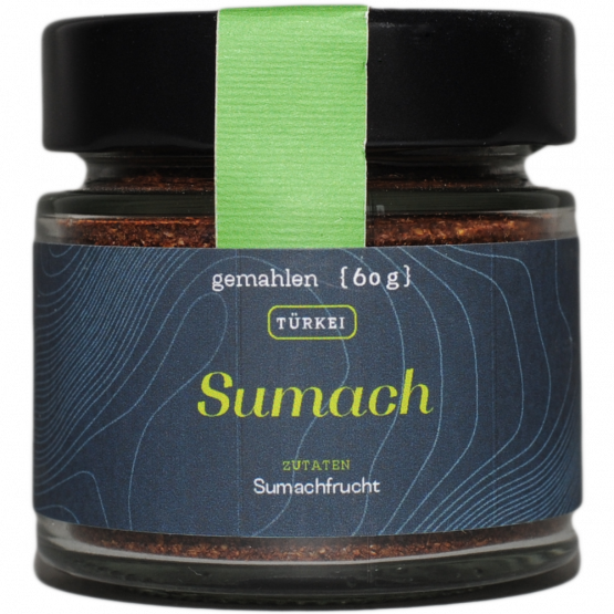 Goldhahn und Sampson Sumach, 60-g-Glas Goldhahn und Sampson Sumach, 60-g-Glas