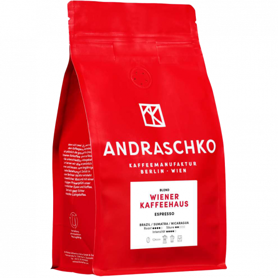 Andraschko Wiener Kaffeehausmischung - Espresso, 500-g-Beutel Espresso Andraschko Wiener Kaffeehausmischung - Espresso, 500-g-Beutel Espresso
