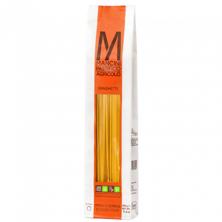 Pasta Mancini Spaghetti aus Harweizengrieß, 500-g-Tüte Pasta Mancini Spaghetti aus Harweizengrieß, 500-g-Tüte