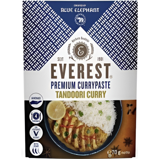 Blue Elephant Everest Tandoori Curry, 70-g-Packung Blue Elephant Everest Tandoori Curry, 70-g-Packung