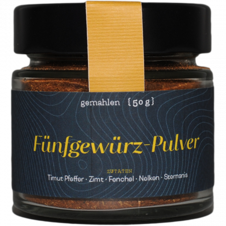 Gewrzmhle Rosenheim Fnfgewrz-Pulver, 50-g-Glas