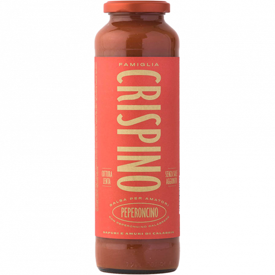 Famiglia Crispino Salsa Peperoncino, 720-ml-Glas 680-g-Glas Famiglia Crispino Famiglia Crispino Salsa Peperoncino, 720-ml-Glas 680-g-Glas Famiglia Crispino