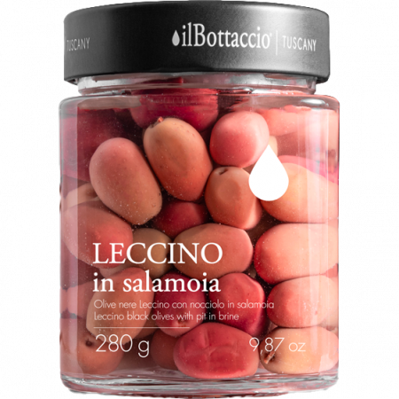 il Bottaccio Leccino in salamoia, 280-g-Glas