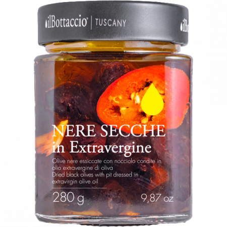 il Bottaccio Nere Secche in Extravergine, 280-g-Glas