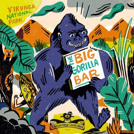 Rózsavölgyi Csokoládé The Big Gorilla Bar - Chocolate 77%, 70-g-Tafel Rózsavölgyi Csokoládé The Big Gorilla Bar - Chocolate 77%, 70-g-Tafel