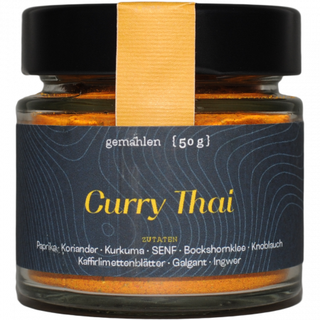 Gewrzmhle Rosenheim Curry Thai, 50-g-Glas