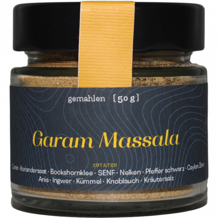 Gewrzmhle Rosenheim Garam Massala, 50-g-Glas