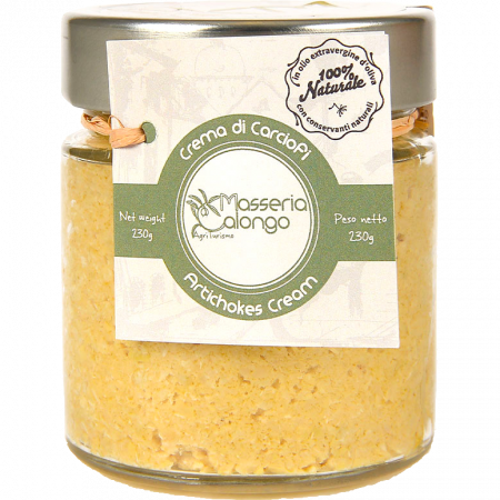 Masseria Calongo Crema di Carciofi, 220-g-Glas Masseria Calongo Crema di Carciofi, 220-g-Glas