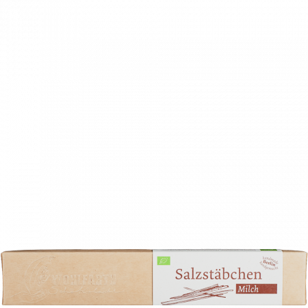 Wohlfarth Schokolade Salzstbchen Milch, 75-g-Schachtel