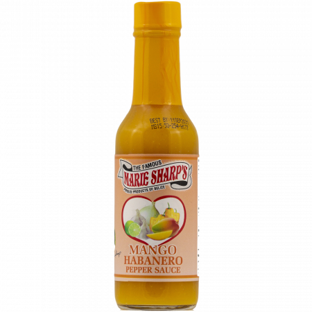 Marie Sharp's Mango Habanero Pepper Sauce, 148-ml-Flasche