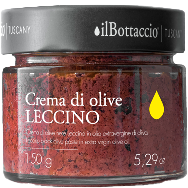 il Bottaccio Crema di olive Leccino, 150-g-Glas