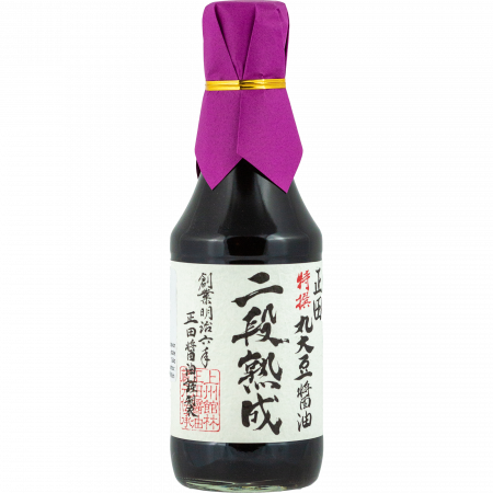 SHODA Shoyu Nidan-Jyukusei, Soysauce, GMO-Free,  300-ml-Bottle