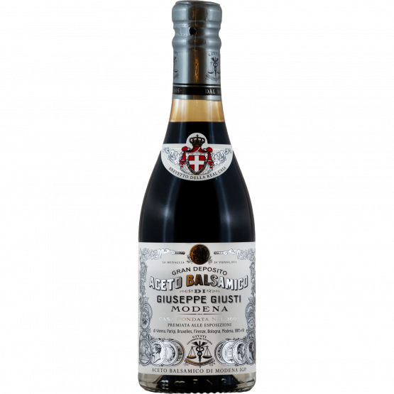 Acetaia Giusti IL PROFUMATO Aceto Balsamico di Modena IGP, GIUSTI 1 MEDAGLIA D'ARGENTO, CHAMPAGNOTTA, 250-ml-Flasche