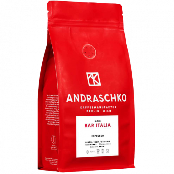 Andraschko Bar Italia - Espresso, 250-g-Beutel Espresso