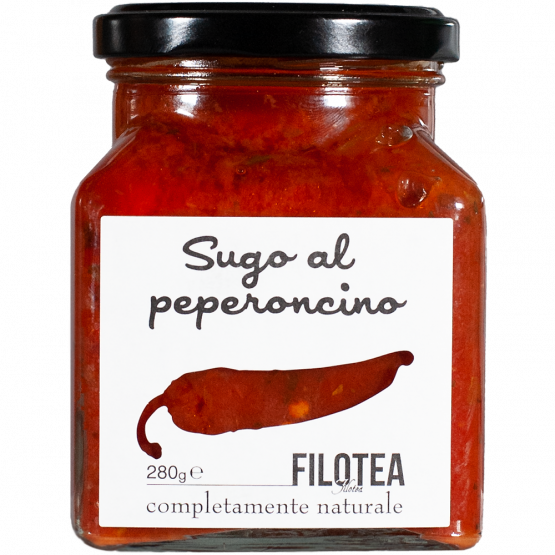 Filotea Sugo al peperoncino, 280-g-Glas
