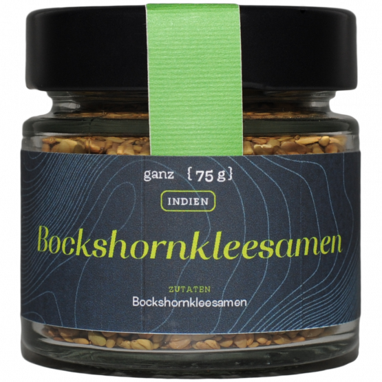 Goldhahn und Sampson Bockshornkleesamen, 75-g-Glas