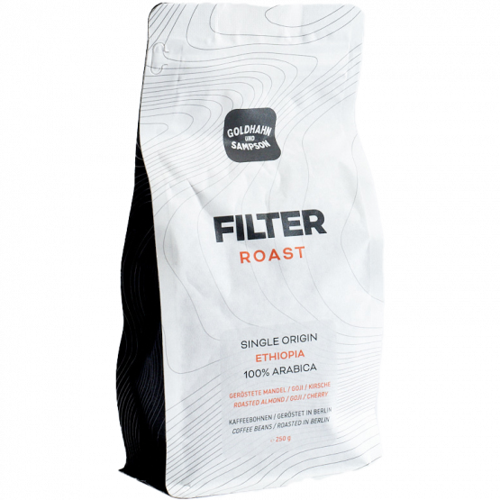 Goldhahn und Sampson Ethiopia - Filter Roast, 250-g-Beutel GundS
