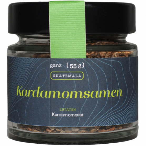 Goldhahn und Sampson Kardamomsamen, 55-g-Glas