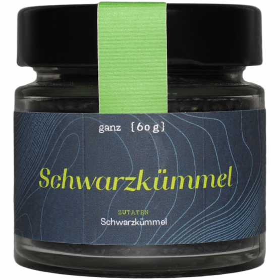 Goldhahn und Sampson Schwarzkmmel, 60-g-Glas