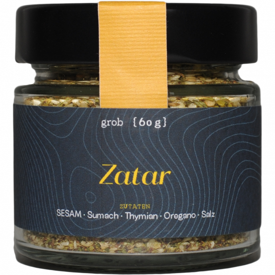 Goldhahn und Sampson Zatar, 60-g-Glas