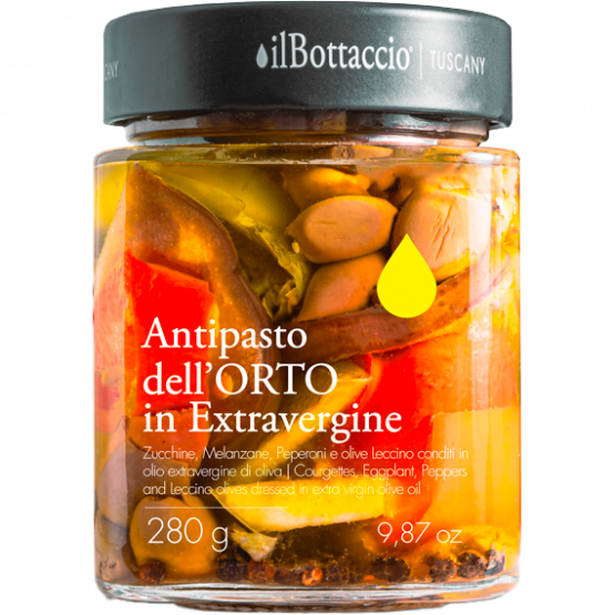 il Bottaccio Antipasto dell'Orto in Extravergine, 280-g-Glas