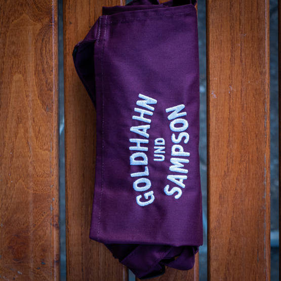 Latzsch�rze Aubergine - Goldhahn und Sampson